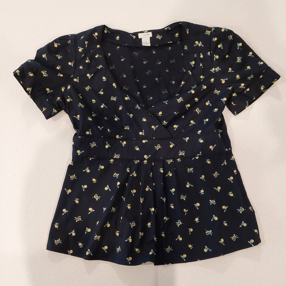 Anthropologie Odille Lemon Top - Picture 8 of 11